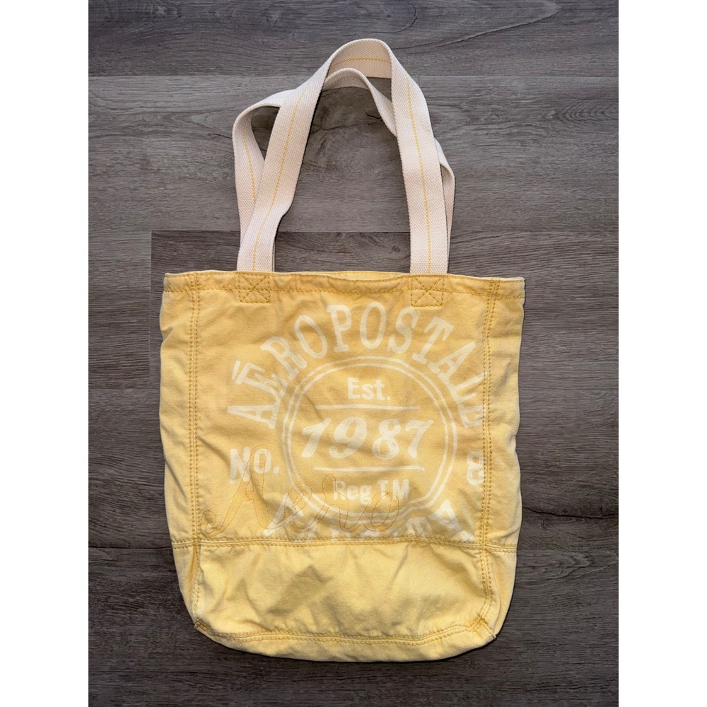Aeropostale Y2K Yellow Shoulder Bag